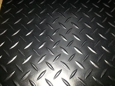 DIAMOND RUBBER MATTING ROLL  12" WIDE X 20/25 FT LONG FREE SHIPPING 