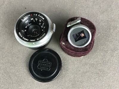 Nikon W-Nikkor C 25mm f/4 Lens finder For S S2 S3 S4