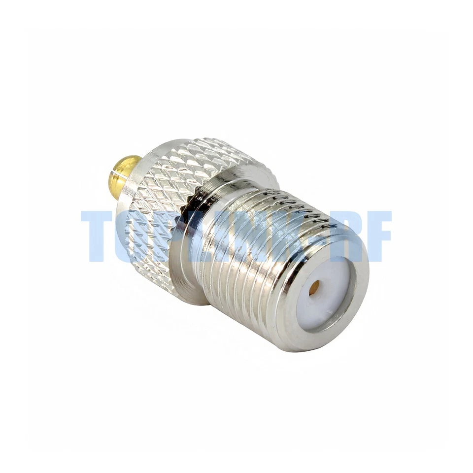 10x F Female Jack to MCX Male Plug Adapter RF Coaxial Connector MCX-F-JK Type - Image 3 of 4