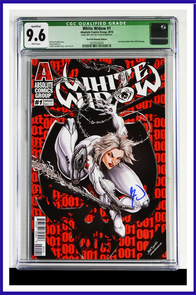 アメコミリーフ Black Widow #1 CGC 9.6 Black Widow #1 Value - GoCollect