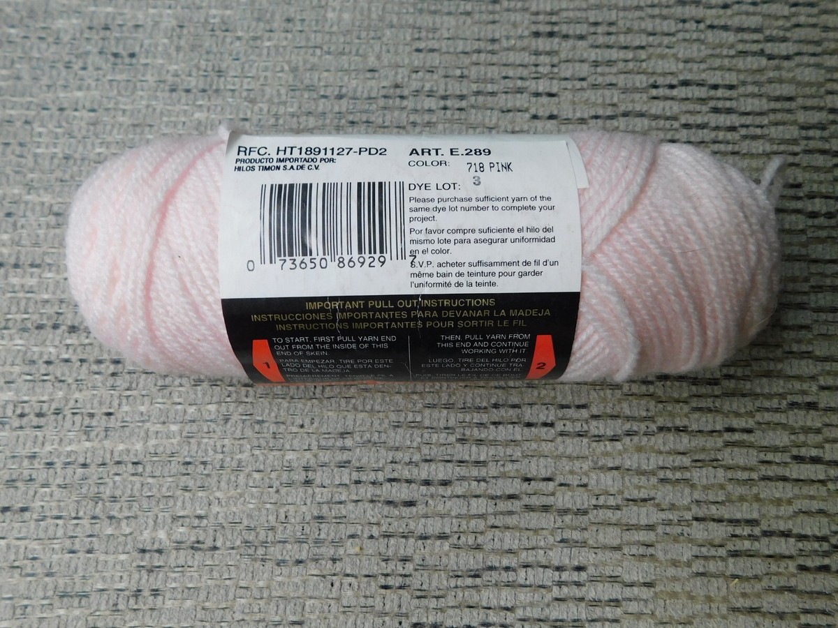 RED HEART, Sport 3PY 2.5oz Pink 718. | eBay