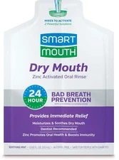 SmartMouth Dry Mouth Rinse, Single Pack, 50 Count