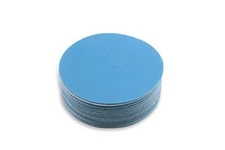 6 Inch 400 Grit Hook and Loop Metal Sharpening / Polishing Film Sanding Discs, 5
