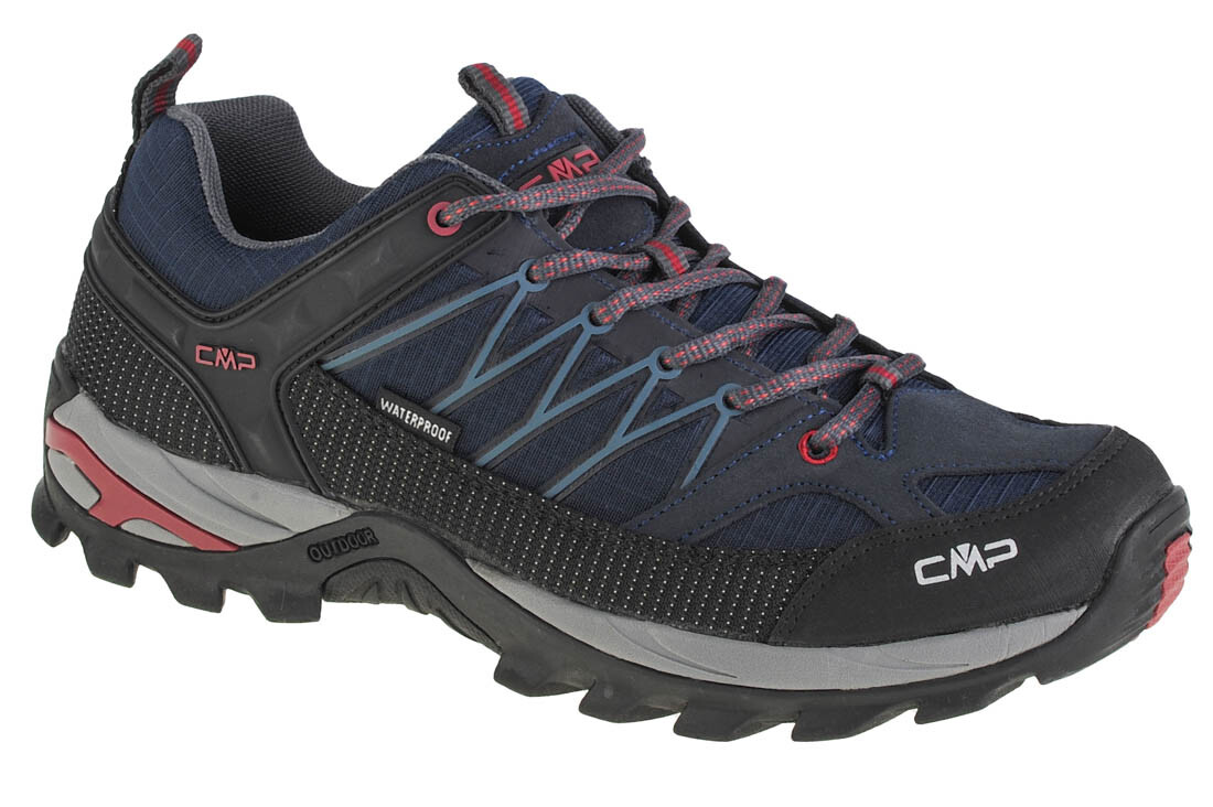Men's CMP Rigel Low Navy Trekking Shoes for Outdoor Adventures