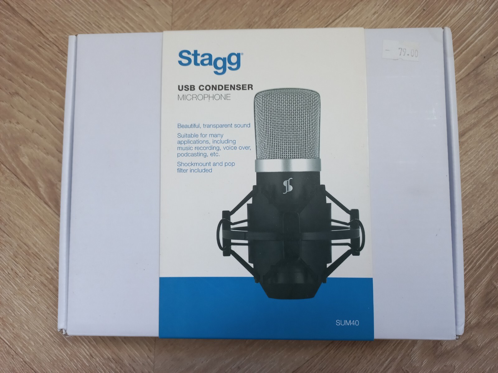 Microphone USB Stagg SUM40 solution audio contre bruits ambiants