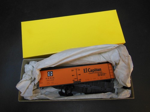 KIT FRIGORÍFICO MADERA ESCALA HO PRECISIÓN SANTA FE EL CAPITAN WEST SFRD 35188 40' | Zustand: New