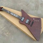 Mahogany Body Coffee KSG Snakebyte James Hetfield Electric Guitar Explo 6strings