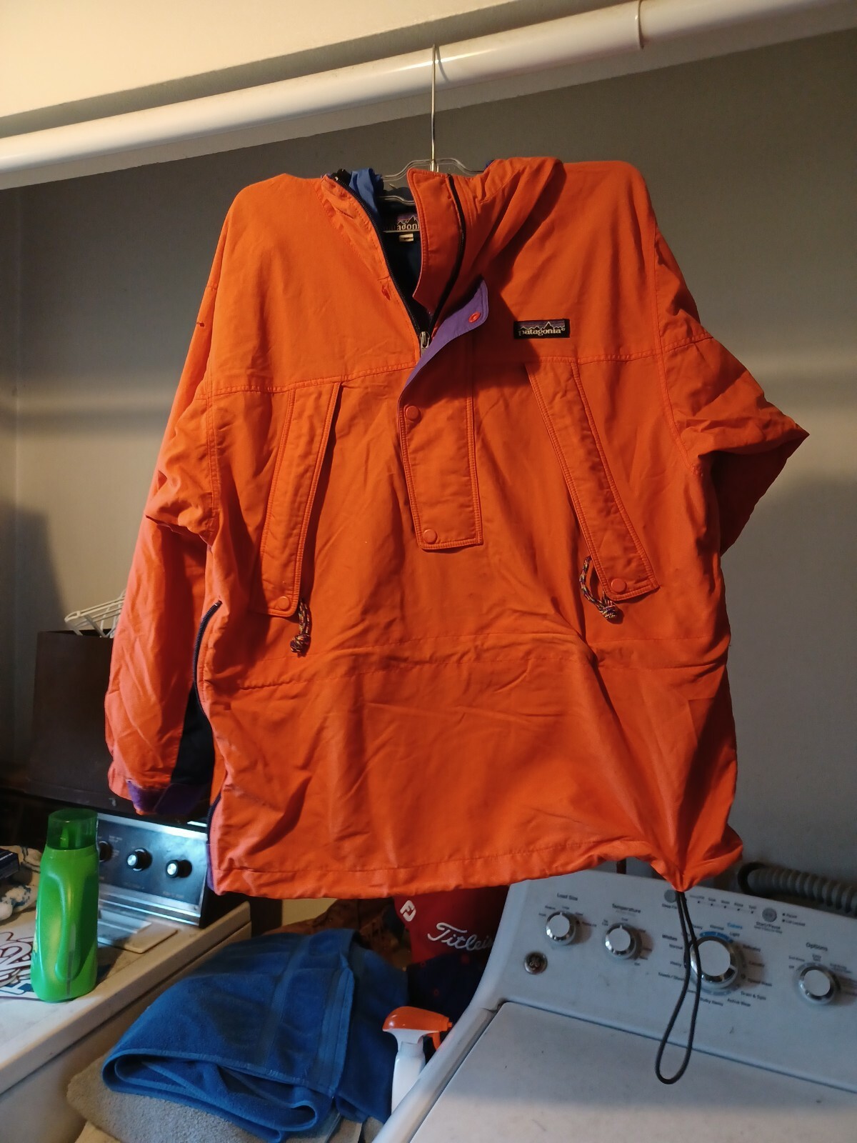 Zip Pullover Windbreaker Jacket SIZE 