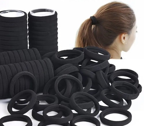 4CM Thick strong Hair Ties women girls School Endless Hair Elastic Bobbles Bands - Picture 6 of 20