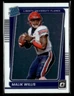 2022 Panini Chronicles Draft #9 Malik Willis Donruss Optic Rated Rookie card