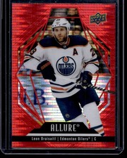 2022-23 Upper Deck Allure #81 Leon Draisaitl Red Rainbow