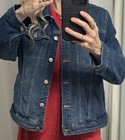 OLD NAVY Button Up Blue Denim Jean Jacket Girl's Youth Size XXL — photo 5