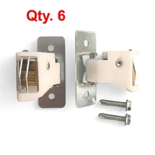Qty. (6) Roman Shade Cord Locks with 3/4" Self Drill Screws - Window Blind Lock