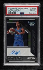2020 Panini Prizm WNBA Signatures Satou Sabally #SG-SSB PSA 10 GEM MT Auto 0vd2