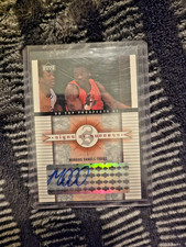 K319,695 - 2003-04 UD Top Prospects Signs of Success #SSMD Marquis Daniels Auto