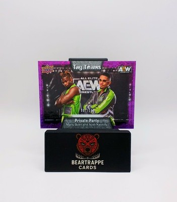 2022 Private Party Upper Deck Flagship AEW Purple Pyro /199