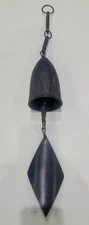 Modernist Cast Bronze Wind Chime Bell Brutalist Arizona Possibly Paolo Soleri