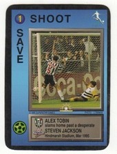 Soccer Card 1996. Alex Tobin Adelaide City, Steven Jackson Brisbane Strikers