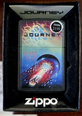  New Zippo Journey Escape Lighter 49029 Color Image Unfired In Box Rock Band...