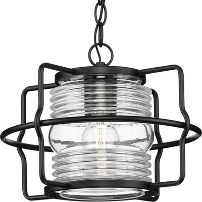 Progress Lighting P550134 Keegan 13''W Pendant - Black