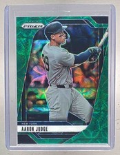 Aaron Judge 2025 Panini Prizm #26 Green Scope /75