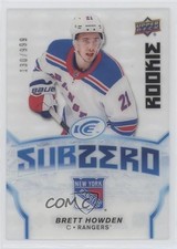 2018-19 Upper Deck Ice Sub Zero Rookie 130/999 Brett Howden #SZ-24 01ks