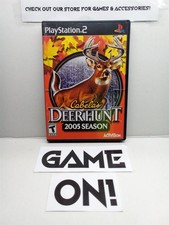 Cabela's Deer Hunt: 2005 Season (PlayStation 2, 2004) Complete Tested Working 
