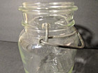 Vintage Atlas E-Z Seal Quart Mason Canning Jar Glass Lid & Wire Bail 1920's — photo 6