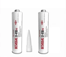 Dow Betaseal Primerless High Viscosity Urethane Adhesive   2 Tubes U418HV