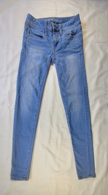 American Eagle super stretch size US 00 Regular, CA 00 Standard, MX 00 Regular 