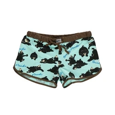 NWT Lazy One Bearly Awake Women's Shorts in Grey size Large 