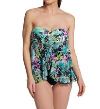 Profile by Gottex BD2157 Beautiful Day Bandeau Flyaway One Piece Swimsuit