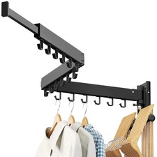 Clothes Drying Rack Wall Mounted can fold Upward ,Laundry Drying Rack,Laundry...