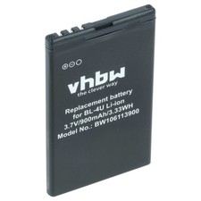 Battery for Nokia Asha 300 311 305 900mAh 3.7V