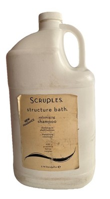 Scruples Structure Bath Volumizing Shampoo Gallon Original Blemished Gallon READ