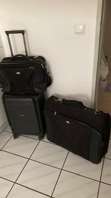 TITAN Highlight Highlight 4w Trolley S fro-po, 55 cm+Kleidersack+Umhängetasche 