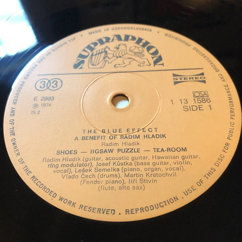 Heavy Jazzrock Prog Electric Guitar Shreds Essential The Blue Effect LP *IMPORT - Image 3 of 4