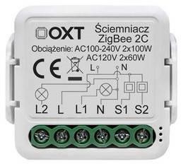 5904496824513 Modu OXT mini ciemniacz 2 obwody ZigBee TUYA OXT 7790₽