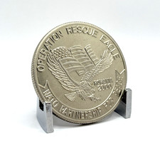 CHALLENGE COIN - Operation Rescue Eagle Romania 2000 Alabama National Guard