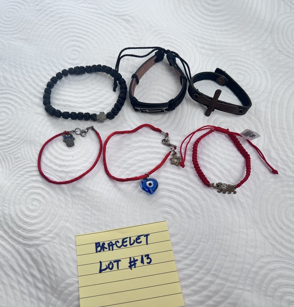 Braided Beaded Adjustable Religious Bracelets Boh… - image 8