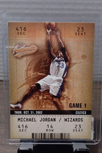 2002-03 Fleer Authentix - Michael Jordan #72 NM