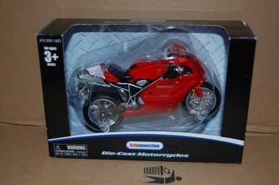 1:18 Kid Connection Ducati 999 Diecast Motorbike Red