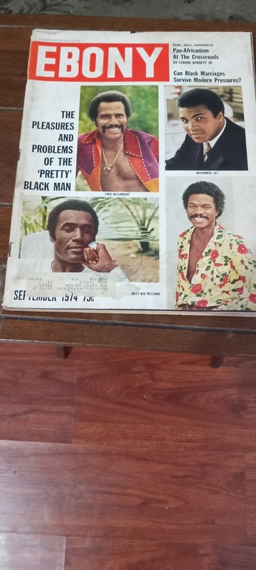 Ebony Magazine Sept 1974 The “Pretty Black Man” Vintage Like New