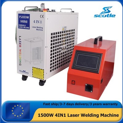 1500W Laser Welder 4in1 Laser Welding/Cutting/Cleaning/Weld Seam Clean Machine