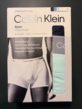 Image of Calvin Klein underwear men 3 boxer briefs pack - brand new