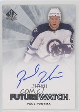 2011-12 SP Authentic Auto Future Watch 797/999 Paul Postma #267 Auto 0m8f