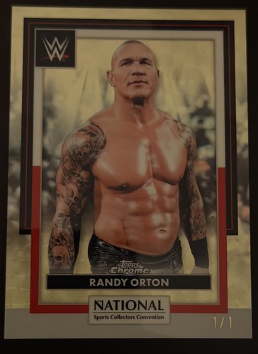 Randy Orton 2026 Topps National NSCC WWE Superfractor 1/1