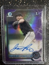 2022 Bowman Draft - Chrome Jared Poland #CDA-JPD Purple Refractor /250 (AU, RC)