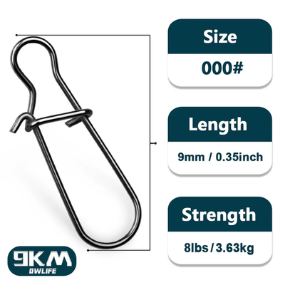 #ad Fishing Snaps Fast Lock Clips Stainless Steel Fishing Connector Tackle Duo Lock $93.99