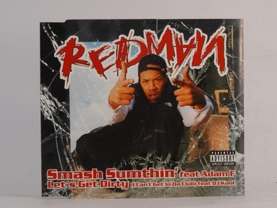 REDMAN FT ADAM F SMASH SUMTHIN' (H83) 4 Track CD Single including Picture Sleeve